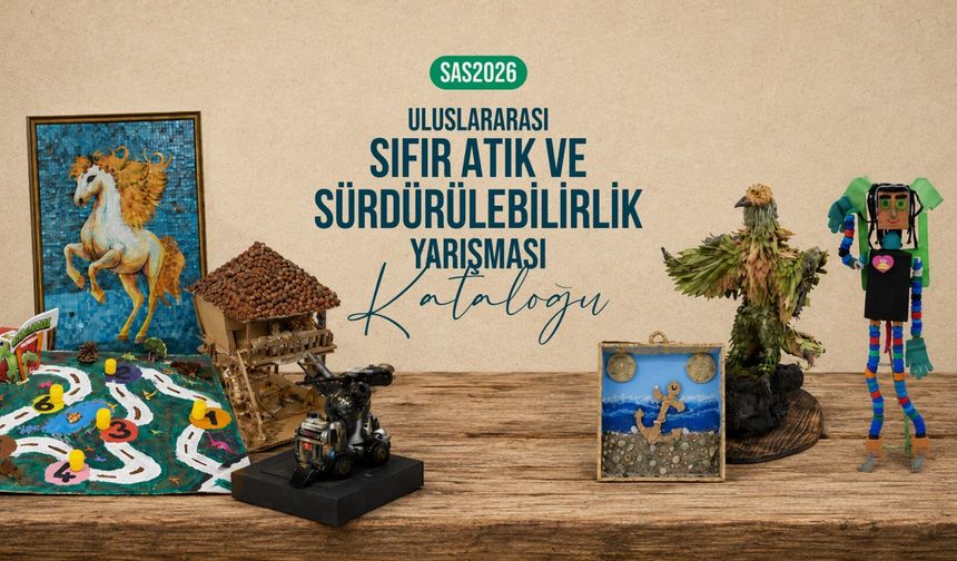 "ULUSLARARASI SIFIR ATIK VE SÜRDÜRÜLEBİLİRLİK YARIŞMASI" KATALOĞU YAYIMLANDI